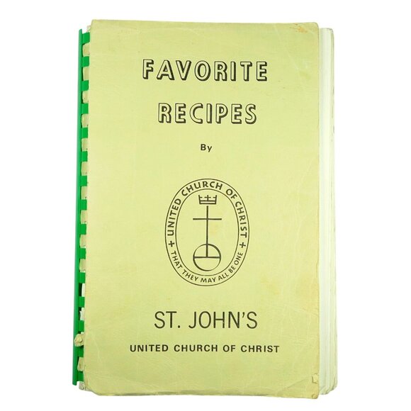 1969 St. John’s UCC Cookbook - Springfield MO Church Recipes - Vintage Spiral - Picture 2 of 6